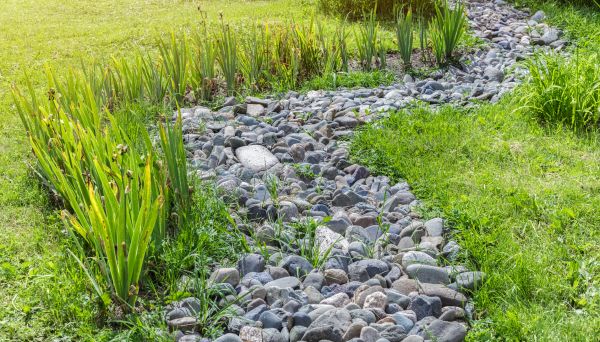 River Rock Garden Installation in Pueblo