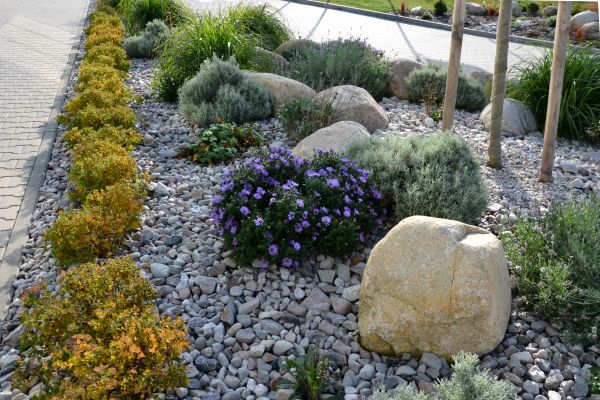 Decorative Rock Installation in Pueblo