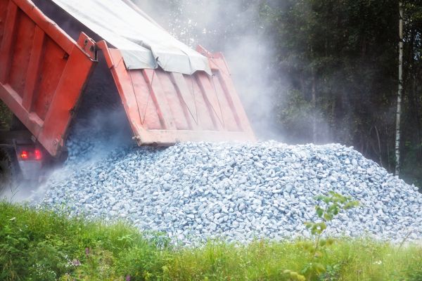 Limestone Gravel Delivery in Pueblo